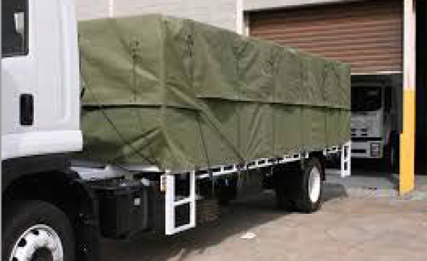 Premium Cotton Canvas Fabric with Natural Breathability and Tear Strength, Suitable for Tarps, Tent Linings, and Protective Cover Applications with Reinforced Edges